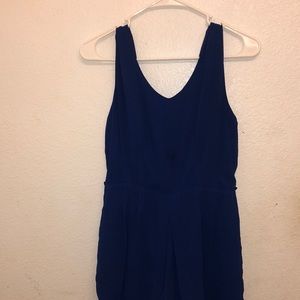 Navy Blue Romper
